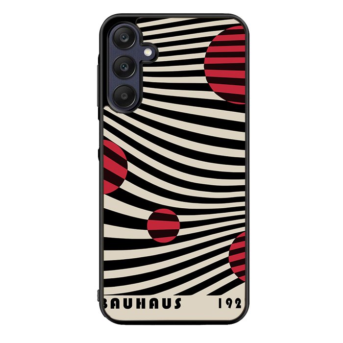 Bold Stripes Crimson Bauhaus FZ4299 Samsung Galaxy A25 5G Case