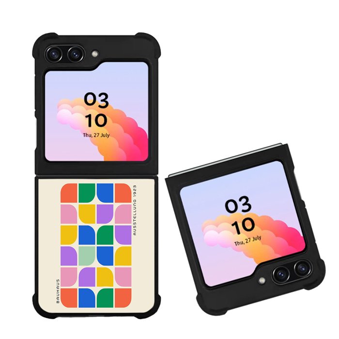 Bauhaus Ausstellung 1923 Colors FZ4301 Samsung Galaxy Z Flip 5 2023 5G Case