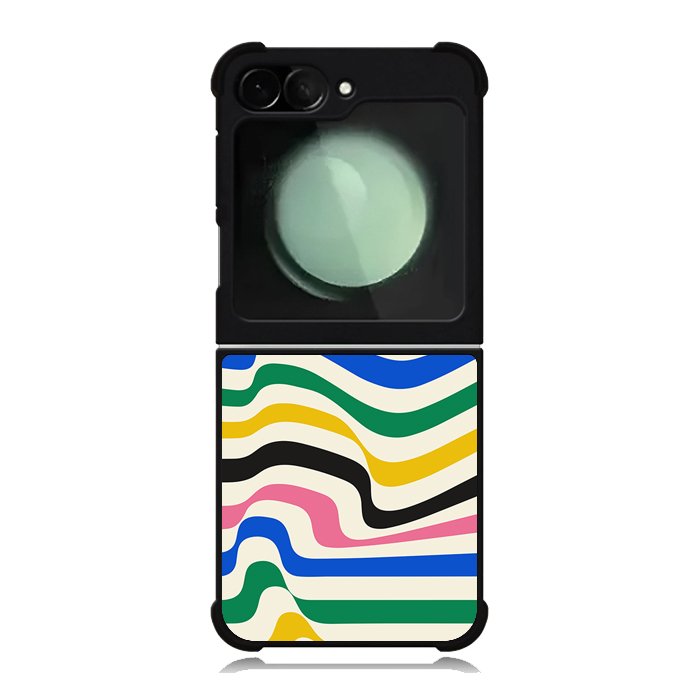 Multicolor Wave FZ4304 Samsung Galaxy Z Flip 6 2024 5G Case
