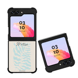 Matisse leaf Blue FZ5116 Samsung Galaxy Z Flip 5 2023 5G Case
