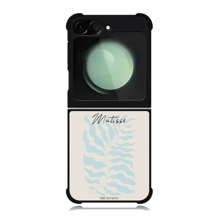 Matisse leaf Blue FZ5116 Samsung Galaxy Z Flip 6 2024 5G Case