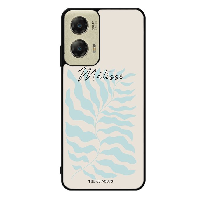 Matisse leaf Blue FZ5116 Motorola Moto G Stylus 5G 2024 Case