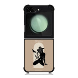 Modern Art Girl FZ5191 Samsung Galaxy Z Flip 6 2024 5G Case