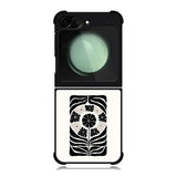 Dark Floral Abstract FZ5206 Samsung Galaxy Z Flip 6 2024 5G Case