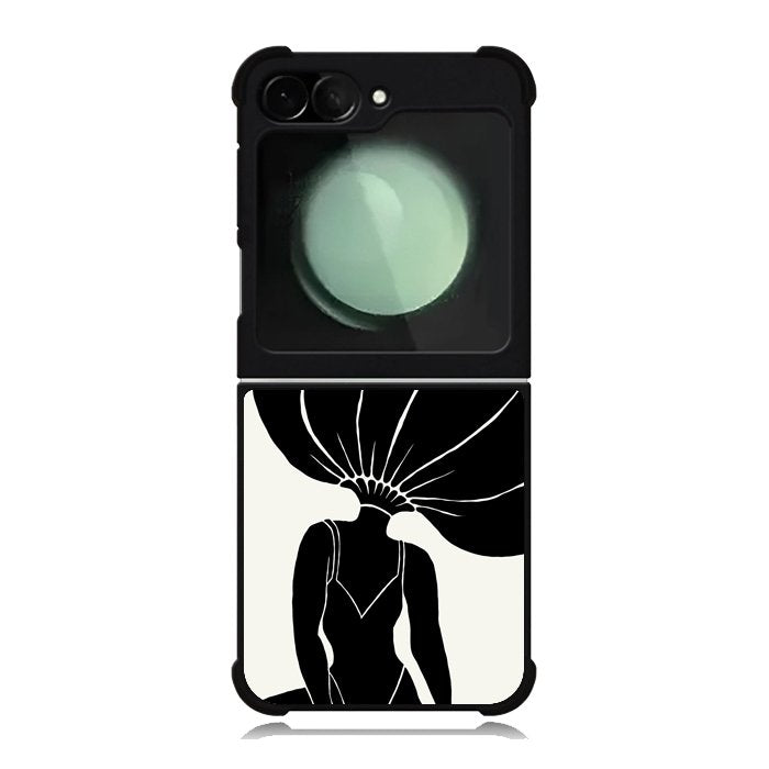 Modern Art Girl FZ5212 Samsung Galaxy Z Flip 6 2024 5G Case