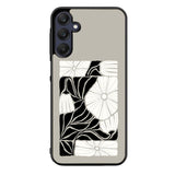 Abstract Dark Floral FZ5214 Samsung Galaxy A25 5G Case