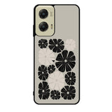 Flowers in Black FZ5216 Motorola Moto G Stylus 5G 2024 Case