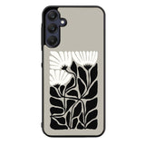 Black And White Flowers FZ5217 Samsung Galaxy A25 5G Case