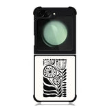 Black And White Abstract FZ5218 Samsung Galaxy Z Flip 6 2024 5G Case