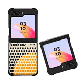 Bauhaus Geometric Circle Art FZ5281 Samsung Galaxy Z Flip 5 2023 5G Case