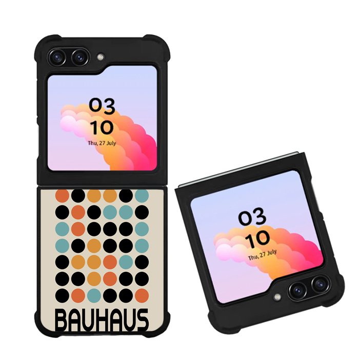 Bauhaus Dots poster FZ5300 Samsung Galaxy Z Flip 5 2023 5G Case