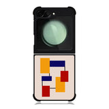 Bauhaus abstract Poster FZ5310 Samsung Galaxy Z Flip 6 2024 5G Case