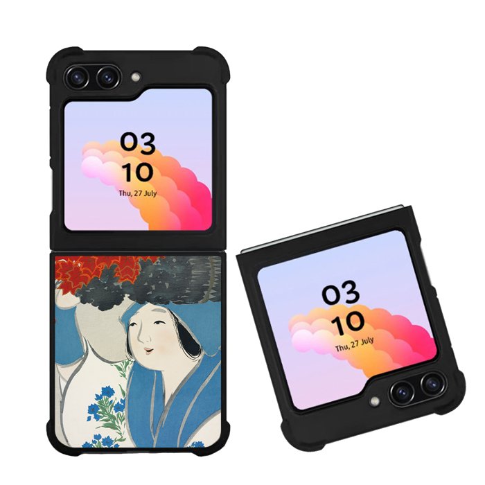 Woman from Momoyogusa FZ6190 Samsung Galaxy Z Flip 5 2023 5G Case