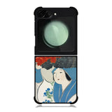 Woman from Momoyogusa FZ6190 Samsung Galaxy Z Flip 6 2024 5G Case