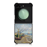Fishing Boats Van Gogh Art FZ6208 Samsung Galaxy Z Flip 6 2024 5G Case