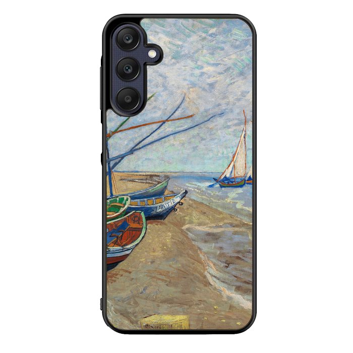 Fishing Boats Van Gogh Art FZ6208 Samsung Galaxy A25 5G Case