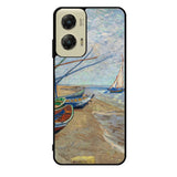Fishing Boats Van Gogh Art FZ6208 Motorola Moto G Stylus 5G 2024 Case
