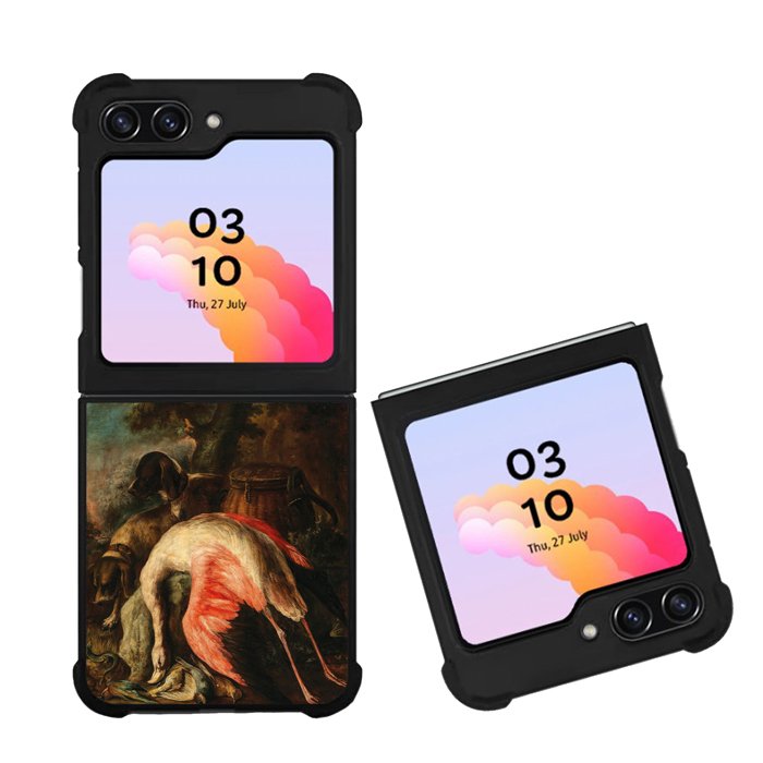 Hunting Flamingo FZ6221 Samsung Galaxy Z Flip 5 2023 5G Case