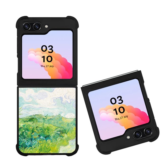 Green Wheat Fields Van Gogh FZ6225 Samsung Galaxy Z Flip 5 2023 5G Case