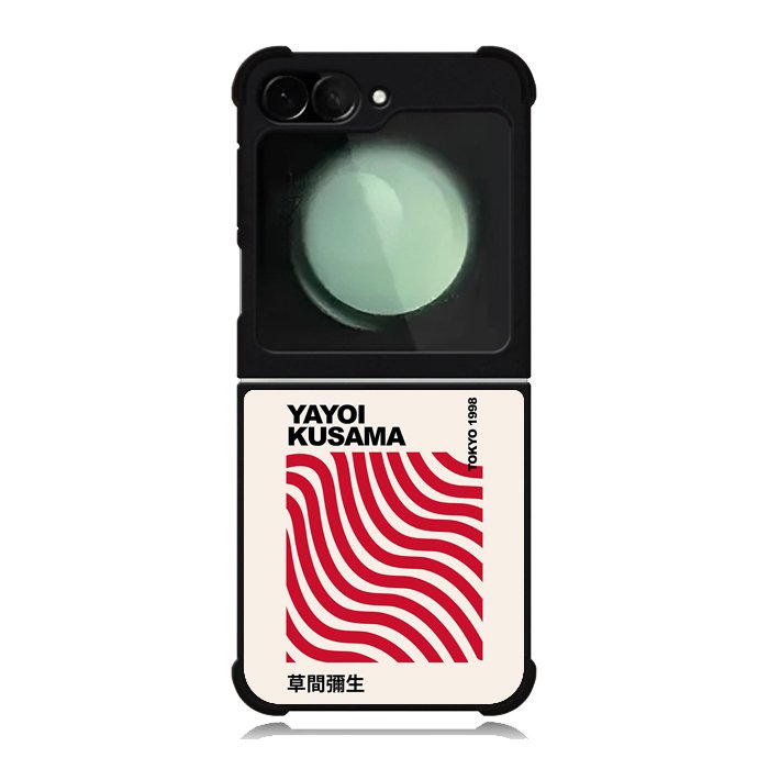 Art Line Yayoi Kusama FZ6255 Samsung Galaxy Z Flip 6 2024 5G Case