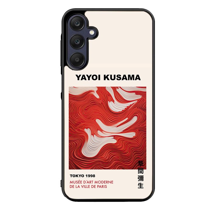 Red White Swirl Yayoi Kusama Art FZ6268 Samsung Galaxy A25 5G Case