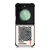 Circle Yayoi Kusama Art FZ6271 Samsung Galaxy Z Flip 6 2024 5G Case