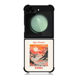 Sunset Sakura Yayoi Kusama Art FZ6273 Samsung Galaxy Z Flip 6 2024 5G Case