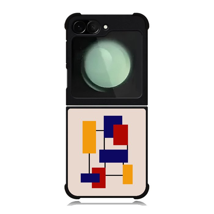 Abstract Rectangle FZ6283 Samsung Galaxy Z Flip 6 2024 5G Case