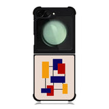 Abstract Rectangle FZ6283 Samsung Galaxy Z Flip 6 2024 5G Case