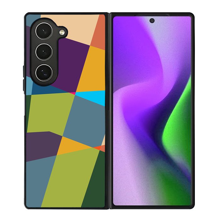 Minimalist Square Art FZ697 Samsung Galaxy Z Fold 6 2024 5G Case
