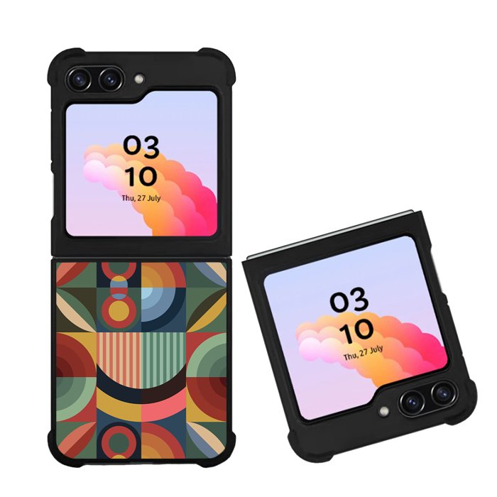 Bauhaus Geometry Art FZ6320 Samsung Galaxy Z Flip 5 2023 5G Case