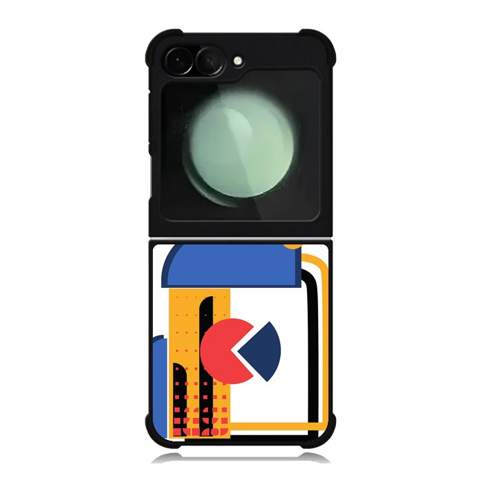 Minimalist Bauhaus Art FZ6346 Samsung Galaxy Z Flip 6 2024 5G Case