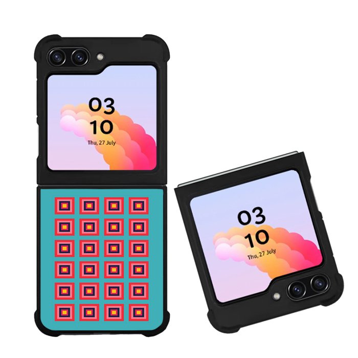 Square Art Geometry FZ6364 Samsung Galaxy Z Flip 5 2023 5G Case