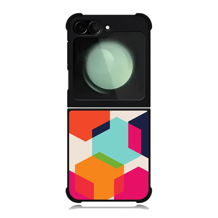 Geometry Hexagon Art FZ6367 Samsung Galaxy Z Flip 6 2024 5G Case