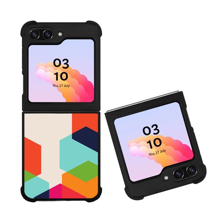 Geometry Hexagon Art FZ6369 Samsung Galaxy Z Flip 5 2023 5G Case