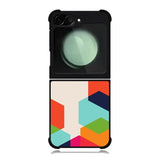 Geometry Hexagon Art FZ6369 Samsung Galaxy Z Flip 6 2024 5G Case
