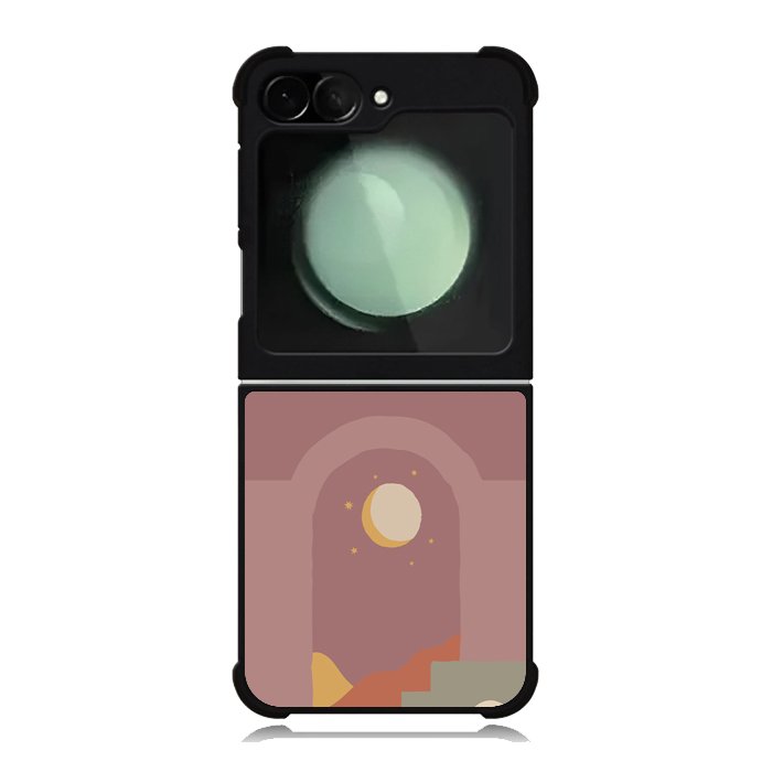 Moon Aesthetic Pastel FZ6385 Samsung Galaxy Z Flip 6 2024 5G Case