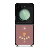 Bull Moon Aesthetic FZ6387 Samsung Galaxy Z Flip 6 2024 5G Case