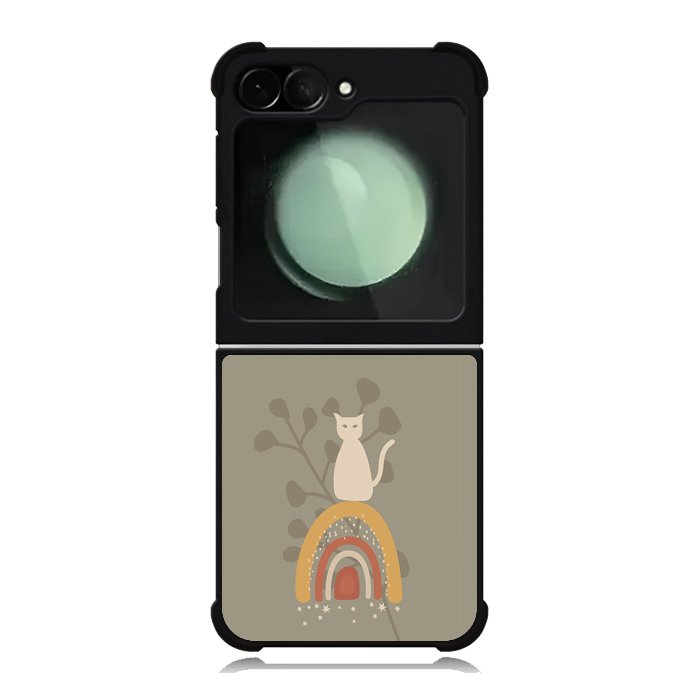 Cat Aesthetic Pastel FZ6389 Samsung Galaxy Z Flip 6 2024 5G Case