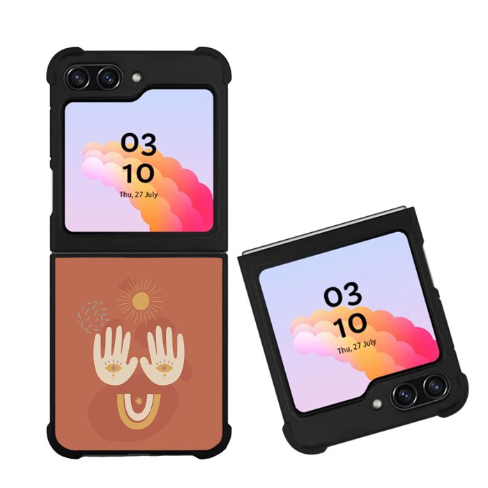 Hand Floral Aesthetic FZ6398 Samsung Galaxy Z Flip 5 2023 5G Case
