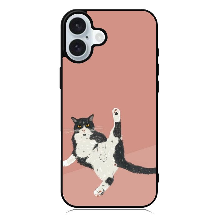 Cat iPhone 16 Case QC11193