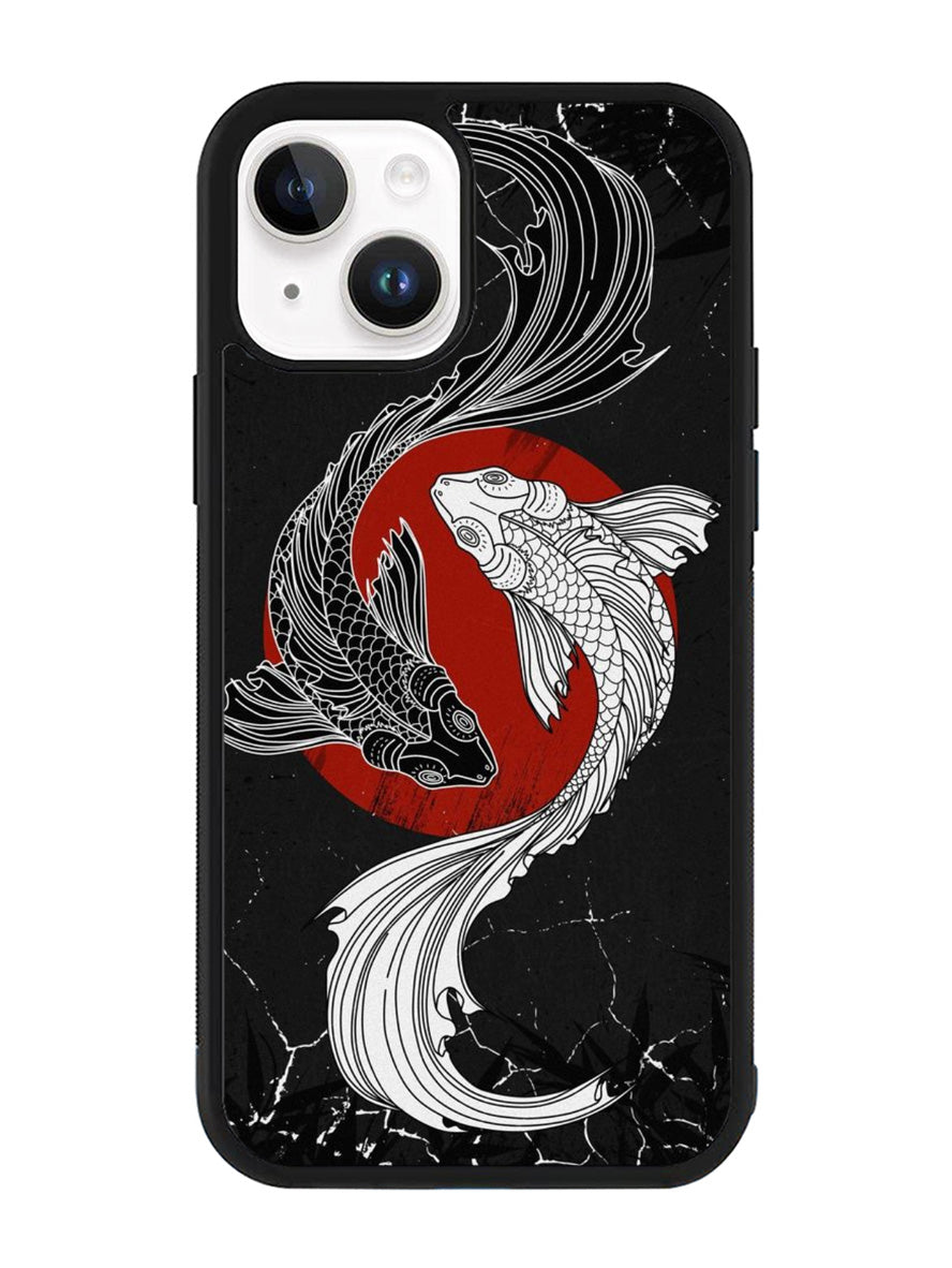 Yin And Yang Fish iPhone 15 Case OV10961