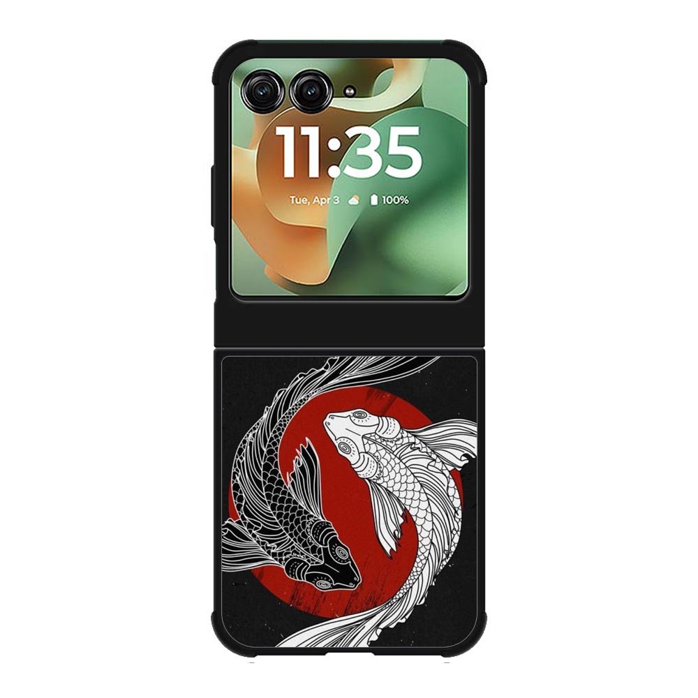 Yin And Yang Fish Motorola Moto RAZR 2025 Case OV10961