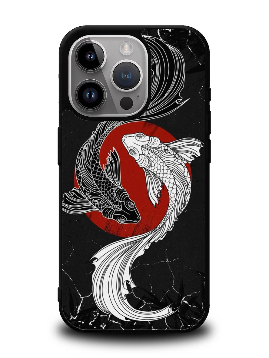Yin And Yang Fish iPhone 16 Pro Case OV10961