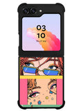 Aesthetic GIrl Samsung Galaxy Z Flip 5 5G 2023 Case OV11138
