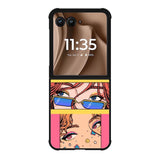 Aesthetic GIrl Motorola Moto RAZR Plus 2025 Case OV11138