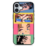 Aesthetic GIrl iPhone 16 Case QC11138