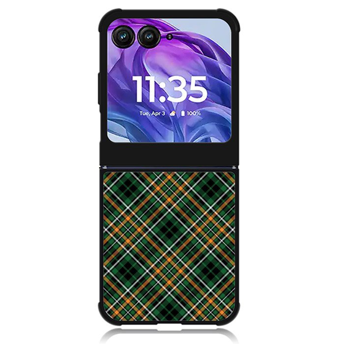 Tartan pattern Motorola Moto Razr Plus 2024 , Moto Razr+ 2024 Case OV11049