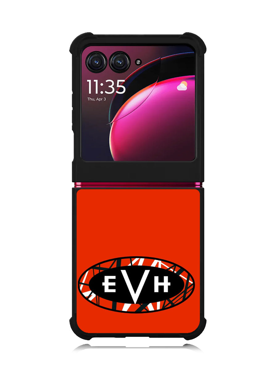 EVH Logo Red Motorola Moto Razr Plus 2023 , Moto Razr+ 2023 Case OV11084