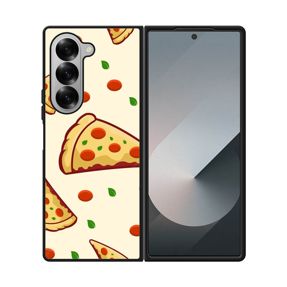 Cute Pizza Samsung Galaxy Z Fold 7 5G Case OV10702